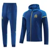 2023 2024 Survêtement adulte MILIK PAYET Marseille survetement à capuche longue fermeture éclair Costume d'entraînement veste maillot 23 24 OM sweat à capuche homme survêtement football jogging ensemble