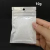 500G transparent pärlslime simulering ris tillbehör modellerande lera fyllmedel fiskbålpärlor 240112