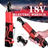 12V Electric Wrench Screwdriver 3/8 Cordless Ratchet Wrench Scaffolding Right Angle Wrench Power Tool Maximum Torque 65N.m 240112