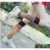 Shoe Parts & Accessories High Quality Womens Movement Running Legs Knee Socks Breathable Cotton Long Tube Drop Delivery Shoes Accessor Dhcyy