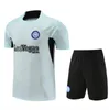 24/25 Internationella ban- och fältuniform Chandal Futbol Football Milan Training Uniform Kits 2024/2025 New Miles Camiseta de Foot Short Sleeved Jersey Sportwear