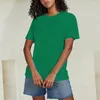 T-shirt da uomo 230g Camicia a maniche corte senza cuciture cilindrica in puro cotone per stile americano pettinato senza maglietta Pullover confortevole