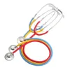 New Tools Workshop Kids Stethoscope Toy Simulation Doctor's Toy Family Parent-Child Games Imitation Plastic Stethoscope Accessories 7 Colors