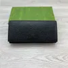 Bolsas de billetera de diseñadores de cartas para el paquete de bolso negro para mujeres de billetera para la bolsos pequeños diseño con la tapa del polvo con la caja de polvo de cuero genuino múltiples opciones de color billeteras para mujeres de alta calidad