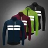 Wosawe Winter Cycling Jackets utomhussport varm kappa långärmad MTB vägcykel Jersey vindtät vindbrytare kläder 240112