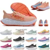 2024 One One Hoka Carbon X3 Clifton 9 Womens Running Shoes Bondi 8 Sapatos Atléticos Sapatilhas Absorção de Choque Road Fashion Mens Unisex Sports Shoes Tamanho 36-45