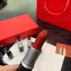 Conjunto de batom de maquiagem 5 peças rubywoo dubonnet chili tubo preto rouge batons foscos de longa duração kit de caixa de cosméticos labiais com bolsa de presente