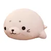 5060 cm lindo animal suave león marino muñeca bebé almohada para dormir dibujos animados animales marinos sello peluche juguete niños niñas encantador regalo 240113