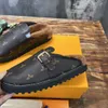 Designer Shoes Cosy Comfort Clog Mules Sandals Women Men Flat Fur Leather Mule Slippers Fashion Winter Warm Plush Slides adjustable Strap Size 35-45