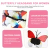 Bérets papillon fascinateur bandeau cheveux fête danse accessoire pour les femmes