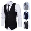 Men's Vests 2024 Summer Menswear Woolen Single Breasted Vest European Size Casual Suit