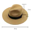 Baskenmützen, lässig, einfach, faltbar, Strandkappe, Fedoras, Visier, Sommer, britischer Stil, Panamahut, Webart, Sonnenstroh