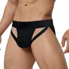 Sous-vêtements en coton pour hommes, sous-vêtements sexy, taille basse, gays, slips U convexes, fourchette haute, sous-vêtements respirants pour hommes