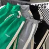 Harajuku casual esportes hoodies homens terno outono solto zíper cardigan pant 2 peça conjunto moda listrado impressão esportiva tarcksuit 240112