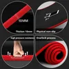 10mm NonSlip Yoga Mat 183cm61cm Thickened NBR Gym Mats Sports Indoor Fitness Pilates Pads 240113