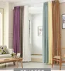 Simple modern cotton slub curtain yarn pure color cotton linen curtain yarn is thickened white curtain yarn for bedroom living 240113