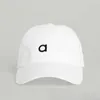 Al Yoga off-duty Cap Trucker Hattar Baseball Cap Cotton Embroidery Hard Top Man and Women Casual Holiday Sun Protection Sun Hat UV Resistant Train Running Duck Tongue Hat