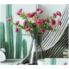 Dekoratif çiçek çelenk dekoratif çiçekler yapay taze küçük vahşi kapalı masaüstü ev giyim mağazası yumuşak dekorasyon Accesso dhcjx