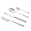 Mysigt zonens bestick ståluppsättning 24st Tablware Set Quality Classic Table Knife Fork Spoon Dining Middag Set Western Dinner Eware Set 240113