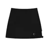 Skirts Women Black Gothic Mini Skirt Y2k 2000s Vintage Haruku 90s Girls Kawaii Punk Goth High Waist A-line 2024 Summer Clothes