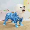 Hundebekleidung Haustiere Hunderegenmantel Sonnenschutzkleidung Sommer Sonnenschutz Hoodie für kleine mittelgroße Hundekleidung Nylon elastische Welpenkatzenkleidungvaiduryd