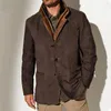 Vestes pour hommes Hommes Rétro Gentleman Vintage Veste pour montrer votre silhouette Automne et hiver Travail de l'industrie lourde Femmes Casual