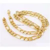 Chains New Heavy 70G 10Mm 18K Yellow Solid Gold Filled Men039S Necklace Curb Chain Jewelry2623763 Drop Delivery Jewelry Necklaces Pend Dhsei