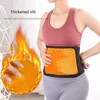 Taille Support Plush Warmere Lumbar Belt gezellige warme buikbeschermer 2