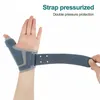 Soporte de muñeca Pulgar Brace Correa cómoda Deportes transpirables con resorte incorporado para el dolor Artritis activa