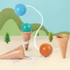 Bambini Kendama Giocattolo in legno Kendama professionale Abile giocoleria Palla e tazza Educazione Gioco tradizionale Giocattolo per bambini 240112