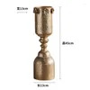 Candle Holders American Style Pillar Unique House Vintage Metal Ideas Table Garden Kandelaar Wedding Decoration