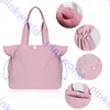 Lu Side Cinch Shopper Bag 18Lハンドバッグスタッフ袋大容量多機能フィットネスベルト