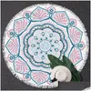 Badhanddoek Boheemse Mandala Strandlaken Tapijt Gooi Grote Ronde Picknickkleed Mat Zwembad Decoratie Yoga Drop Levering Huis Tuin H Dhme1