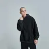100% algodão roupas masculinas vintage preto ácido lavagem hoodies homens mulheres oversized hip hop moletom casual pulôver y2k roupas 240112