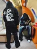 Hellstar Hoodie Herren Shark Graphic Tee Pullover Buchstabendruck Langarmpullover mit Tasche Herren Damen Tops Kleidung Mode Herren Hellstar Hoodies Sweatshirt 823