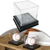 1 Stück leuchtender 9-Zoll-Baseball, der im Dunkeln leuchtet. Offizielle Größe, 7,2 cm, leuchtende Baseball-Display-Box als Wurfgeschenk 240113