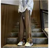 Pantalons pour hommes IFitnaEU Pantalon décontracté droit en velours côtelé Tendance rétro japonaise High Street Teen