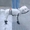 Hondenkleding Hond Kat Reflecterende regenjas Waterdicht Winddicht Transparante regenjas Hond Regenachtig Buiten Reizen Essentiële kledingvaiduryd