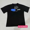 Kvinnor tshirt herrar t shirt designer palms skjorta kvinnor tee sportkläder kläder tshirts bomull gata graffitir high street hipster löst montering plus size topp b1 a a