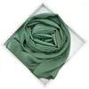 Sciarpe 46 colori glitter luccicanti hijab musulmani moda sciarpa in chiffon a bolle solide scialle di alta qualità all'ingrosso
