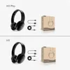 Fones de ouvido h1 pro bluetooth fones de ouvido estéreo alta fidelidade sem fio fone de ouvido jogos overear cancelamento ruído com microfone suporte tf cartão