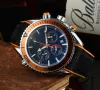 Men's Full function Quartz Watch Luxury Watches Rubber Band Master 147