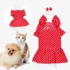 Dog Apparel Beautiful Cat Skirt Washable Pet Dress Adorable Lovely Summer Small Princess Cosplay Costume