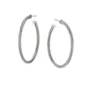 Designer David Yumans Yurma Jóias Bracelet Dy Dy Brincos de anel médio são populares entre novos fios da moda e versátil David