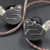 Kopfhörer KZ ZSN Pro 1BA+1DD Hybrid-Technologie, HIFI-Bass-Ohrhörer, Metall-In-Ear-Kopfhörer, Bluetooth-Kopfhörer, Sport-Headset mit Geräuschunterdrückung