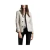 Vente en gros - Nouvelles femmes Veste Hiver Automne Manteau Mode Coton Slim Veste Style Britannique Plaid Quilting Parkas Rembourrés 59