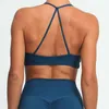 Kvinnors tankar Kvinnor Vit sportbh med Pad Gym Fitness Yoga Underkläder Girls Breattable Workout Training Cloth Vest Sportswear