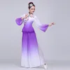 Abbigliamento da palcoscenico Costume da danza classica Femminile Elegante Fan cinese Ombrello vintage nazionale Yangko Abbigliamento per spettacoli