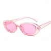 Lunettes de soleil femme classique rétro Vintage ovale lunettes de soleil pour femme marque lunettes de créateur de qualité supérieure UV400 Oculos