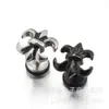 Orecchini di marca di lusso per donne CH Chromes Croce Jewerlry Acciaio al titanio Uomo Donna Anello per orecchio a cuore Ragazza Eardrop EarStud Regalo di San Valentino Spedizione gratuita 2P9N